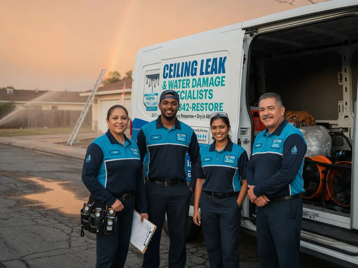 Ceiling Leak Cleanup company in Sanger, CA